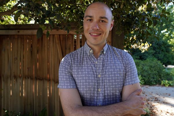 Tuba professor Brian Kemble