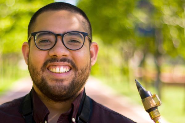 Saxophonist Alex Reyes