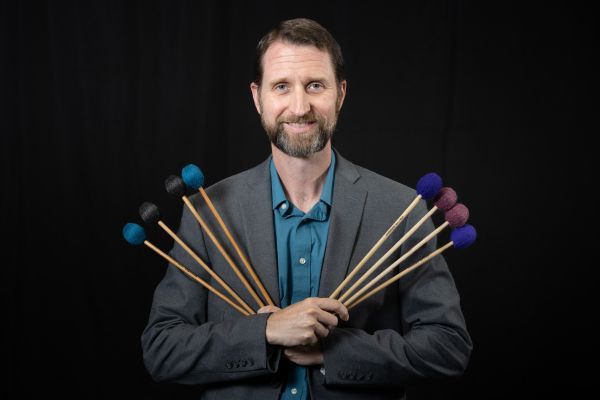 Percussionist Jonathan Latta