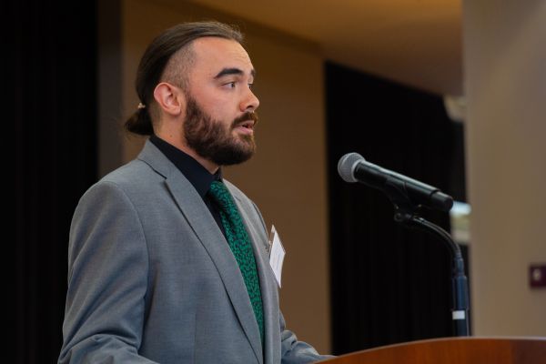 PharmD student Caleb Arizmendez