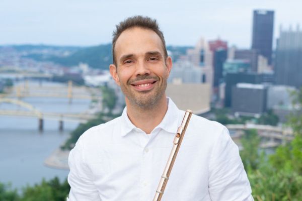 Flutist Dan Parasky