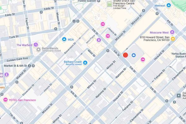 San Francisco map