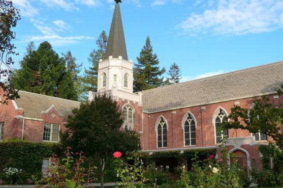 decorative image of a campus building