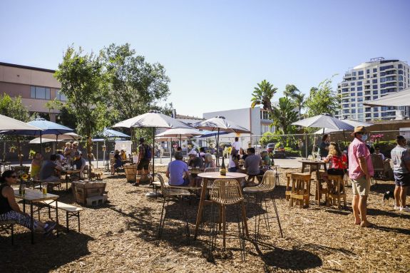 Pure Project Balboa Park - the Biergarten