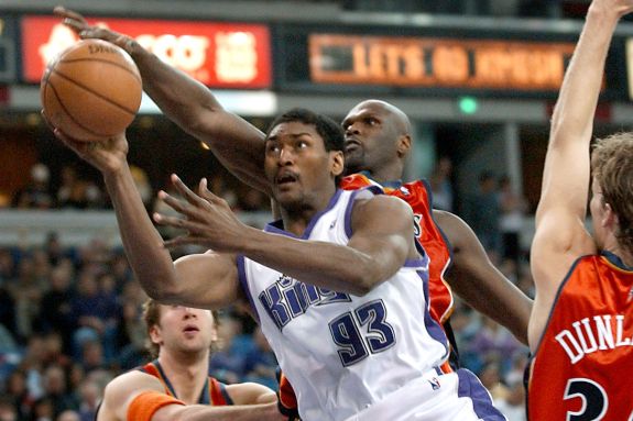 Sacramento Kings basketball players.