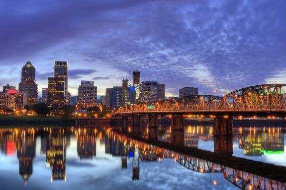 Portland, Oregon skyline