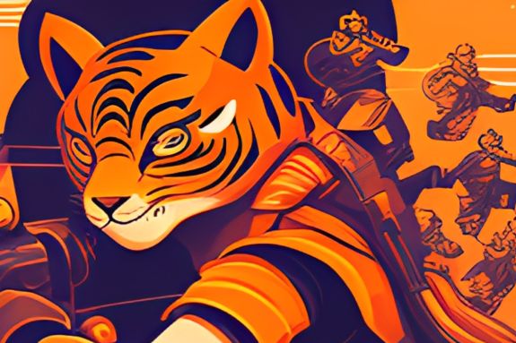 The Tiger Tag laster tag event