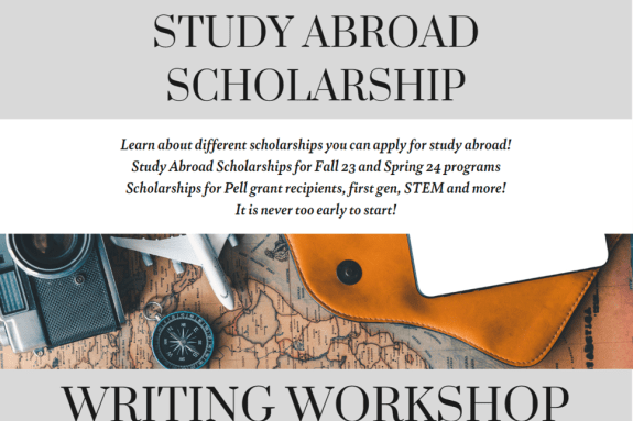 Study Abroad Writing Workshop