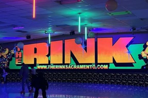 Photo of a rollerskating rink