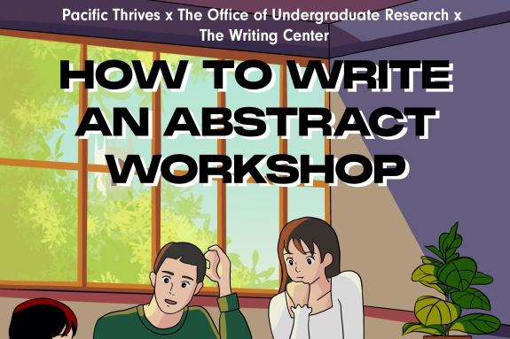 ASUOP Abstract writing Event held in DUC on March 29th from 5:00-6:30PM
