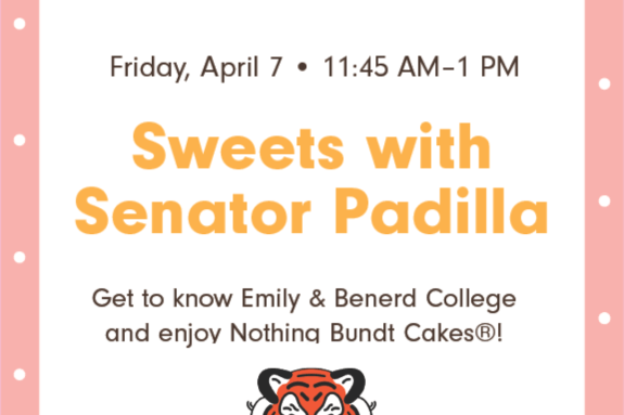 Sweets with Senator Padilla