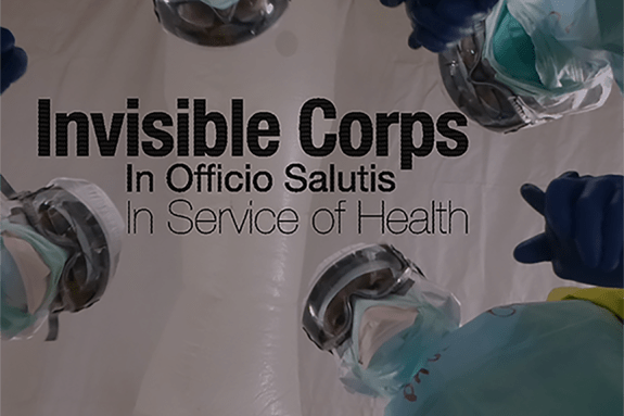 Movie poster for "Invisible Corps"