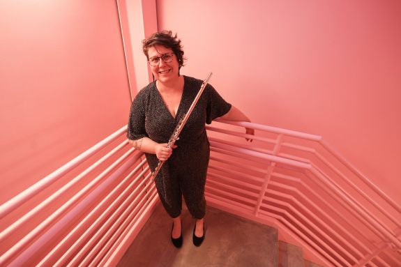 Flutist Elise Blatchford