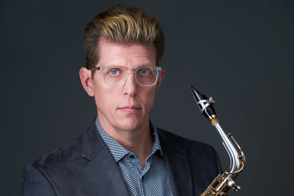 Saxophonist Scottie Wright