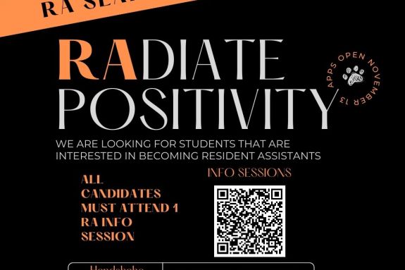 apps open november 13 Radiate positivity all candidates must attend 1 RA info session Info sessions ra search 2024 - 2025 we are looking for students that are interested in becoming resident assistants For More Info email rasearch@pacific.edu or attend an info session Opens November 13th Handshake Application