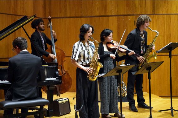 University of the Pacific student jazz combo