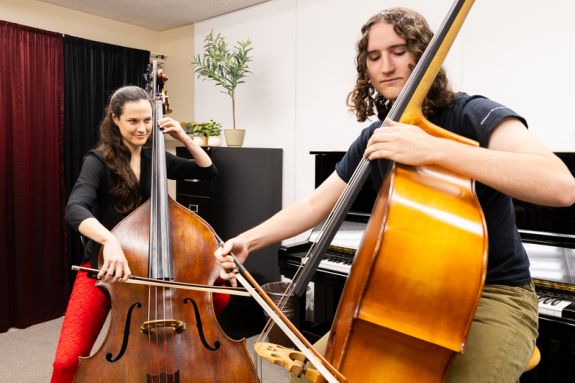 double bass musicians
