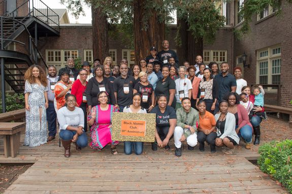 Group photo of Black Alumni Club members