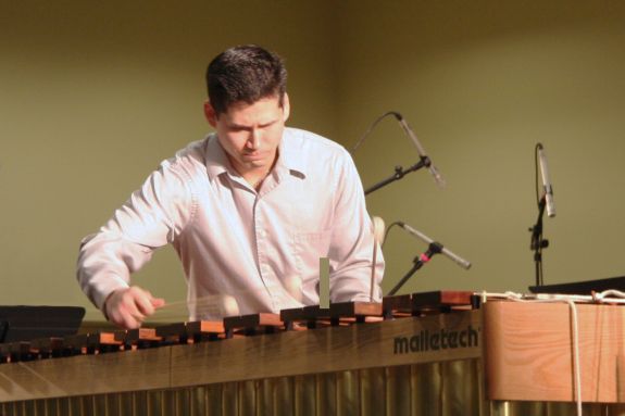 Kevin Bobo on marimba