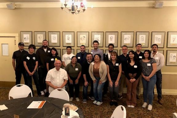 Group photo of the Latino SOECS Club
