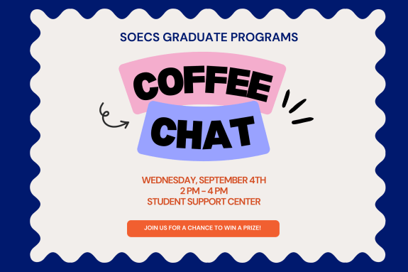coffee chat flyer