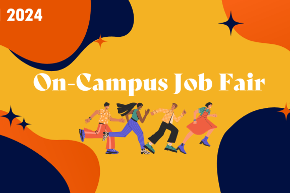 on-campus job fair