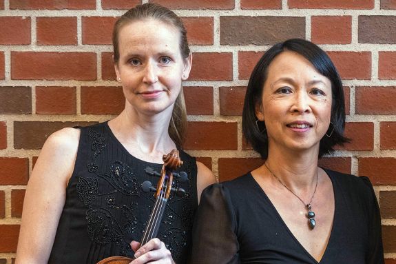 Ann Miller and Sonia Leong