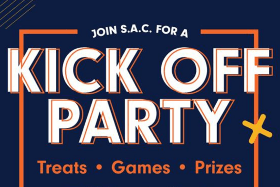 SAC Kickoff Party Poster