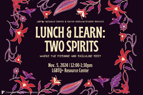 Lunch and Learn: Two Spirits