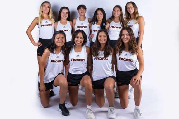 Pacific women's tennis team