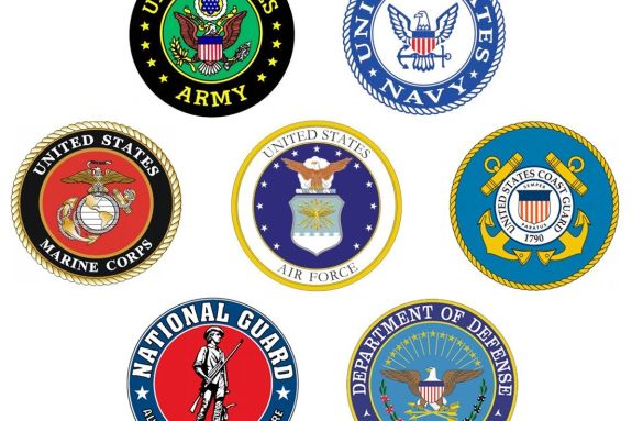 US Military Branches logo