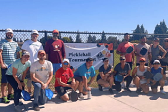 Benerd College Pickleball participants in 2024
