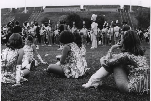 Historic cheerleader image