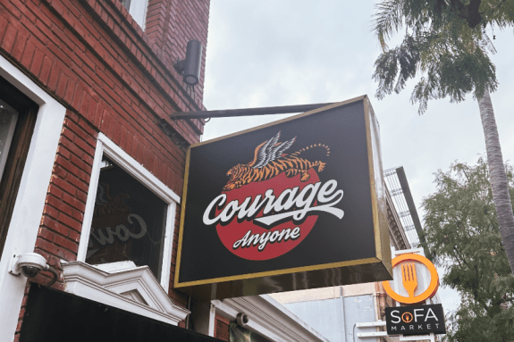 Courage Anyone: Alumni Reception and Men's Basketball vs. Santa Clara