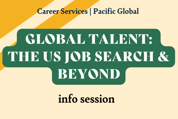  Global Talent:  The US job Search & Beyond