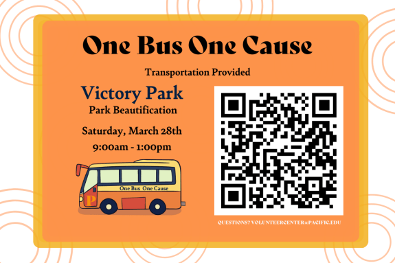 Volunteer Opportunity!  This year, we will partner with Stockton Service Corps and work alongside the City of Stockton’s Clean City Initiative and community members. Together, we will gather at Victory Park for a beautification project that supports the care and revitalization of one of our county’s cherished public spaces.  Come ready to collaborate, build community through meaningful, hands-on action.  The Volunteer Center will provide transportation to and from Victory Park from 9:00am to 1:00pm.  