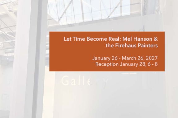 Light gray photo with orange text box