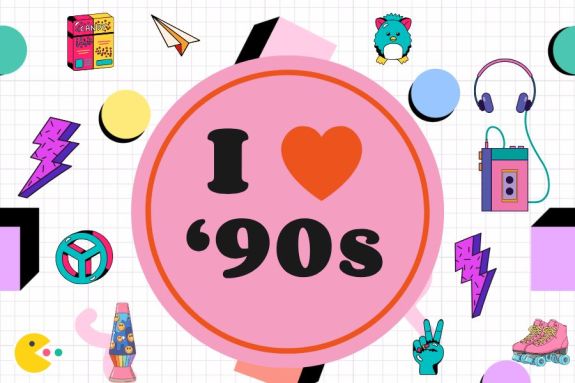I love the '90s graphic
