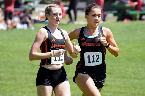 Pacific cross country runners
