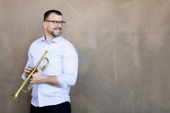 Trumpet player Joe Mazzaferro