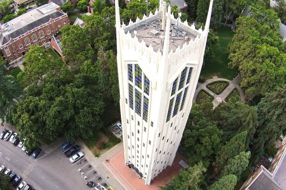 Photo of Burn Tower from the Air 