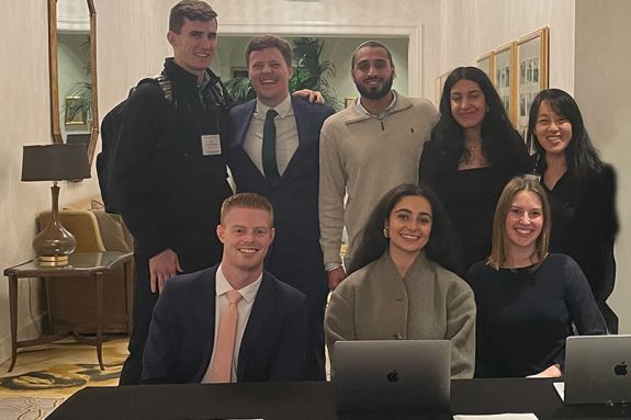 9 people who make up the Dugoni Business Club