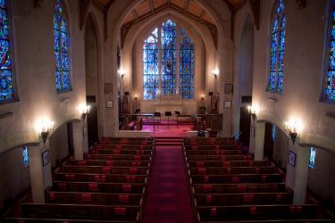Inside of Morris Chapel
