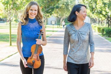 Violinist Ann Miller and Pianist Sonia Leong