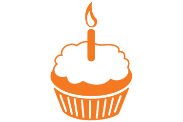 Orange Birthday Cake