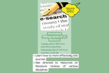 Annotated Bibliography & Literature Review Writing
