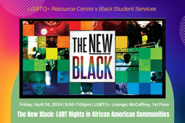 LGBTQ+ Resource Center with Black Student Services 