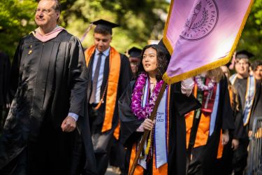 Conservatory students processional