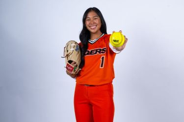 Pacific softball player