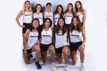 Pacific women's tennis team